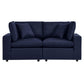 Modway Commix Overstuffed Outdoor Patio Loveseat FredCo