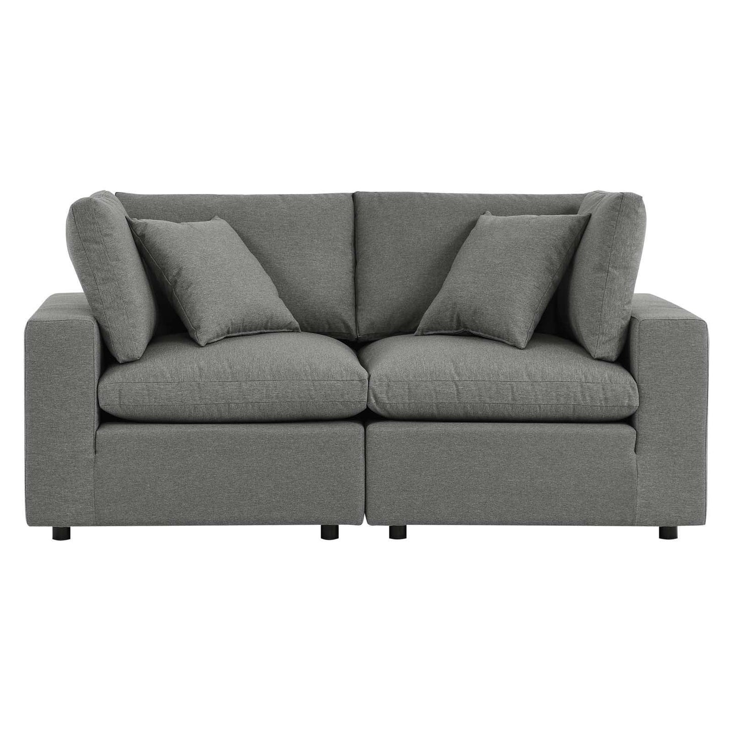 Modway Commix Overstuffed Outdoor Patio Loveseat FredCo