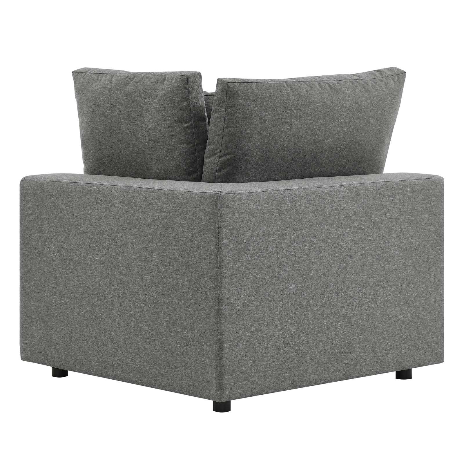 Modway Commix Overstuffed Outdoor Patio Loveseat FredCo