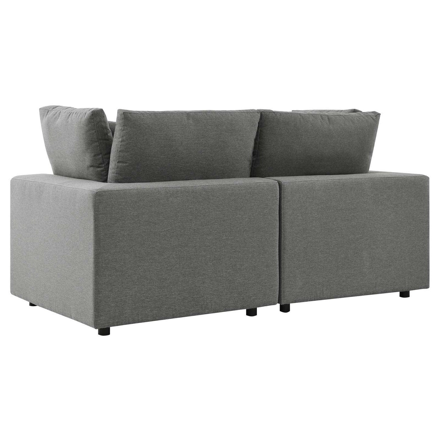 Modway Commix Overstuffed Outdoor Patio Loveseat FredCo