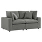 Modway Commix Overstuffed Outdoor Patio Loveseat FredCo