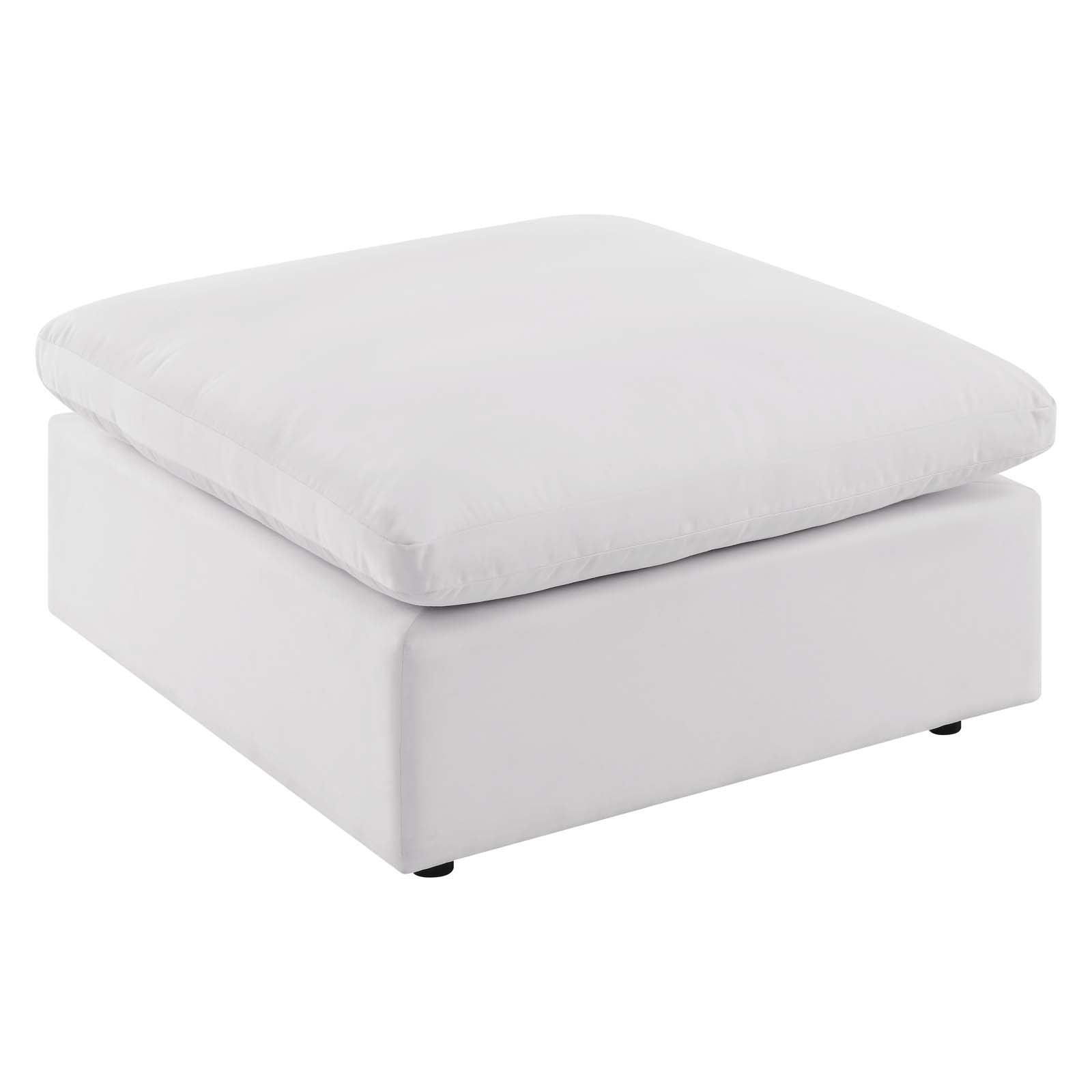 Modway Commix Overstuffed Outdoor Patio Ottoman FredCo
