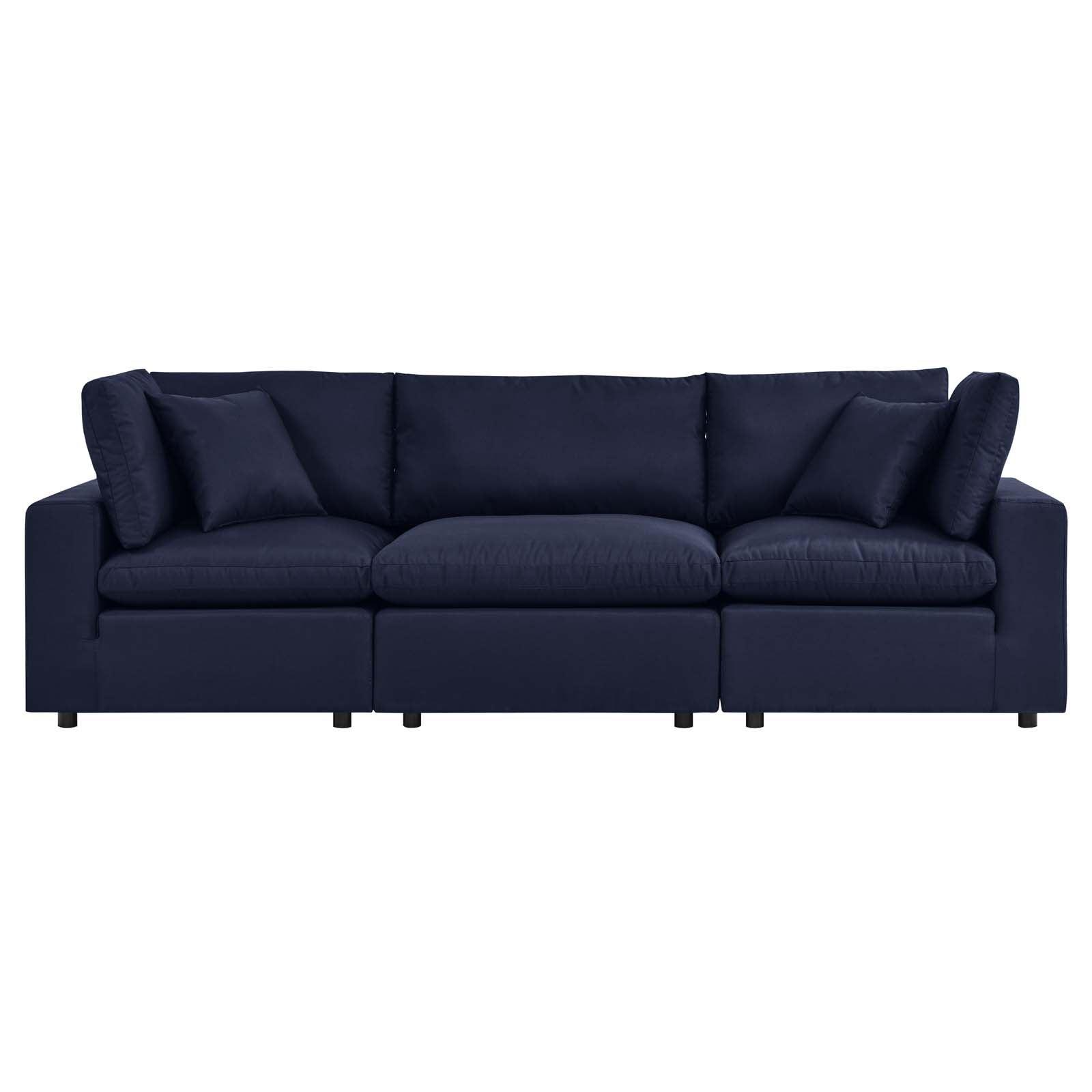 Modway Commix Overstuffed Outdoor Patio Sofa FredCo
