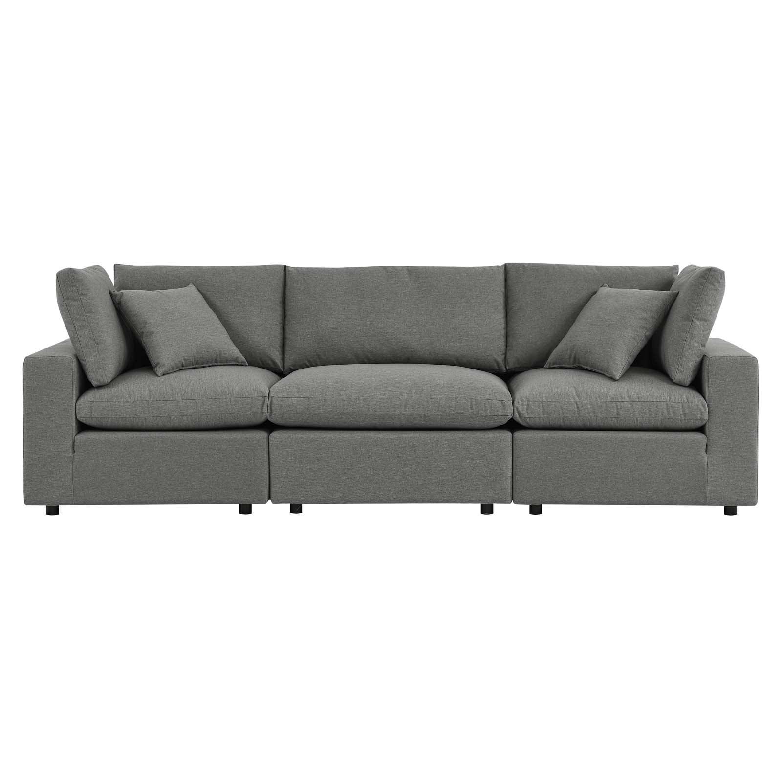 Modway Commix Overstuffed Outdoor Patio Sofa FredCo