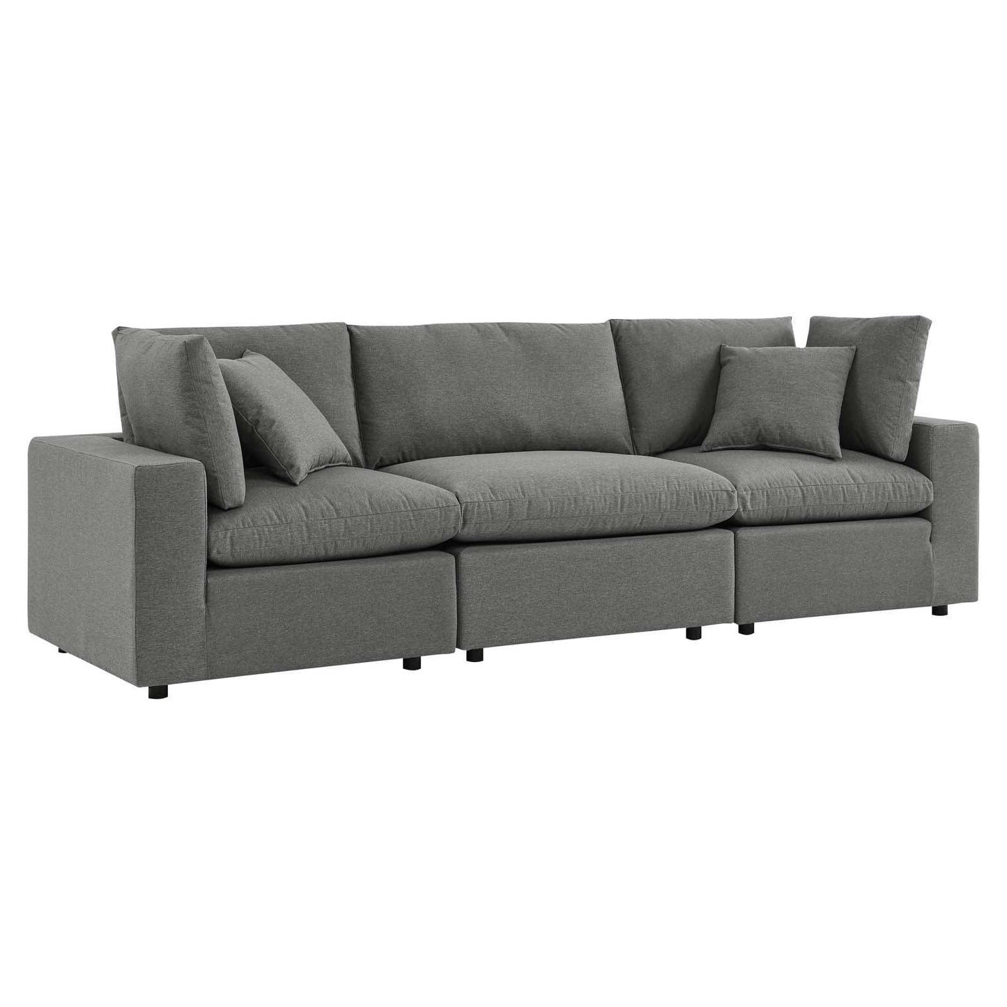 Modway Commix Overstuffed Outdoor Patio Sofa FredCo