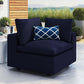 Modway Commix Sunbrella® Outdoor Patio Corner Chair FredCo