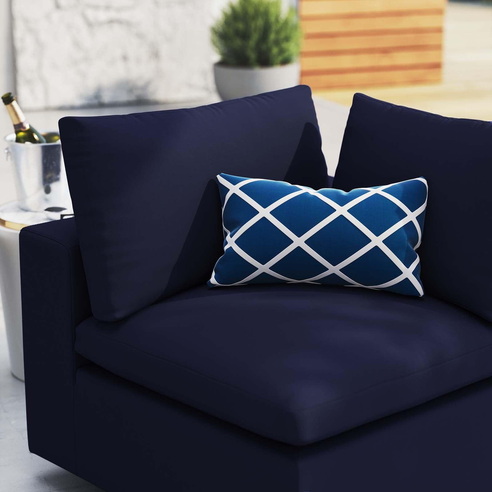 Modway Commix Sunbrella® Outdoor Patio Corner Chair FredCo