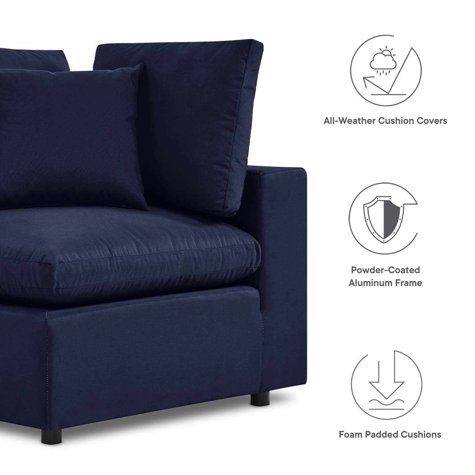 Modway Commix Sunbrella® Outdoor Patio Loveseat FredCo