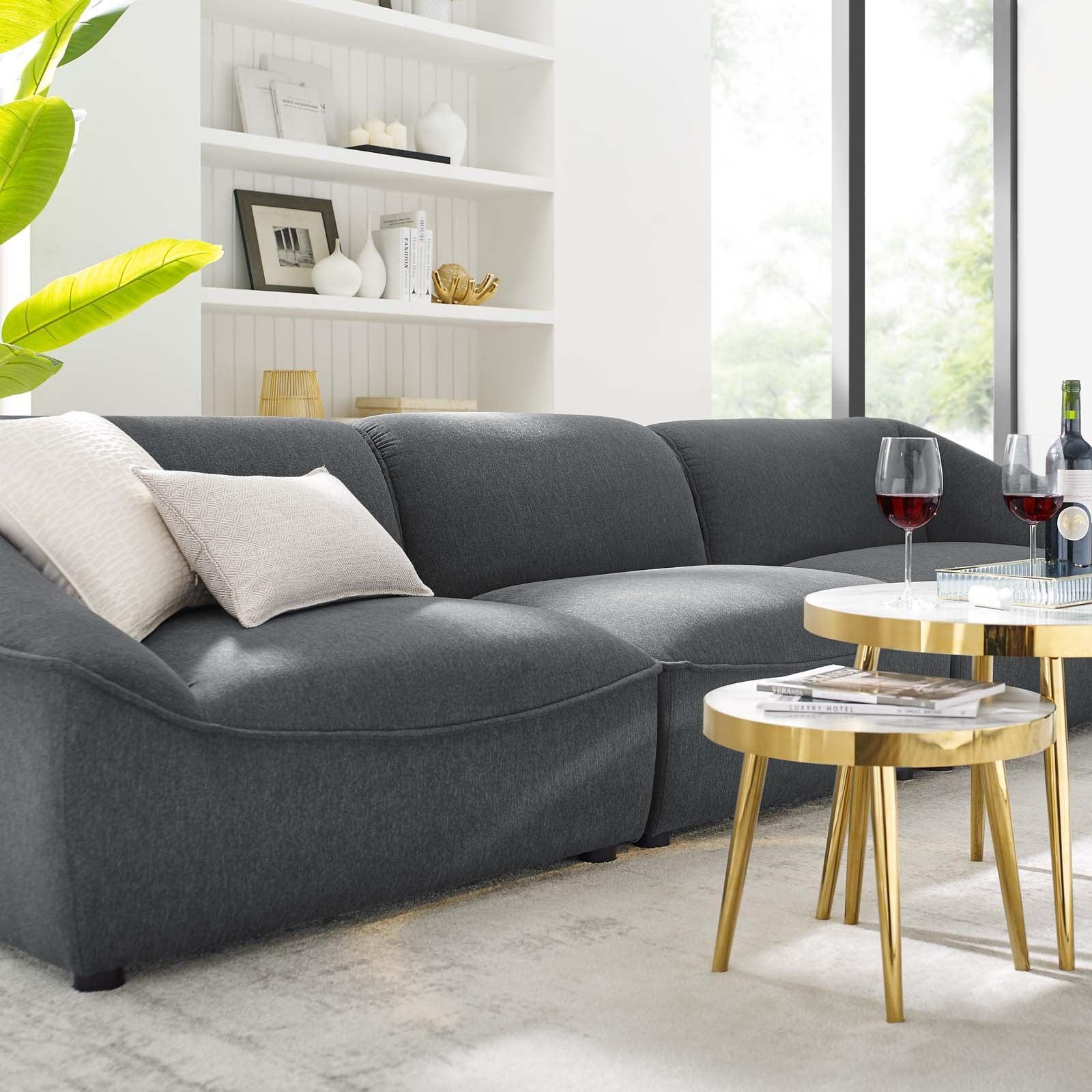 Modway Comprise 3-Piece Sofa FredCo