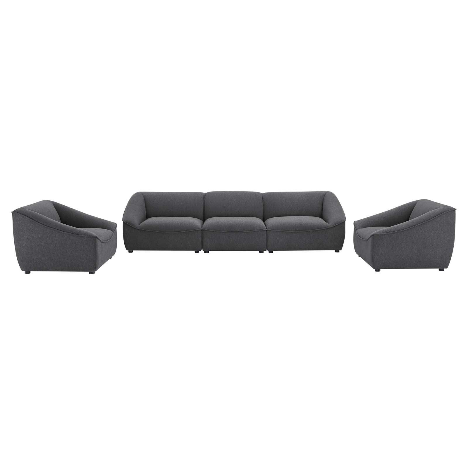 Modway Comprise 5-Piece Living Room Set FredCo