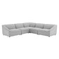Modway Comprise 5-Piece Sectional Sofa FredCo