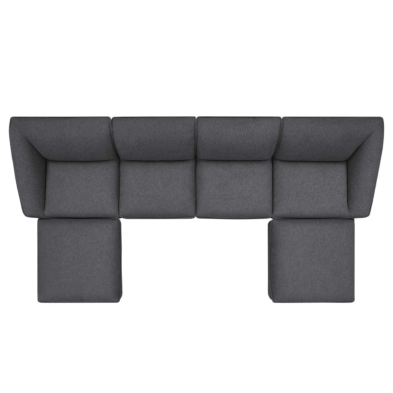 Modway Comprise 6-Piece Living Room Set FredCo