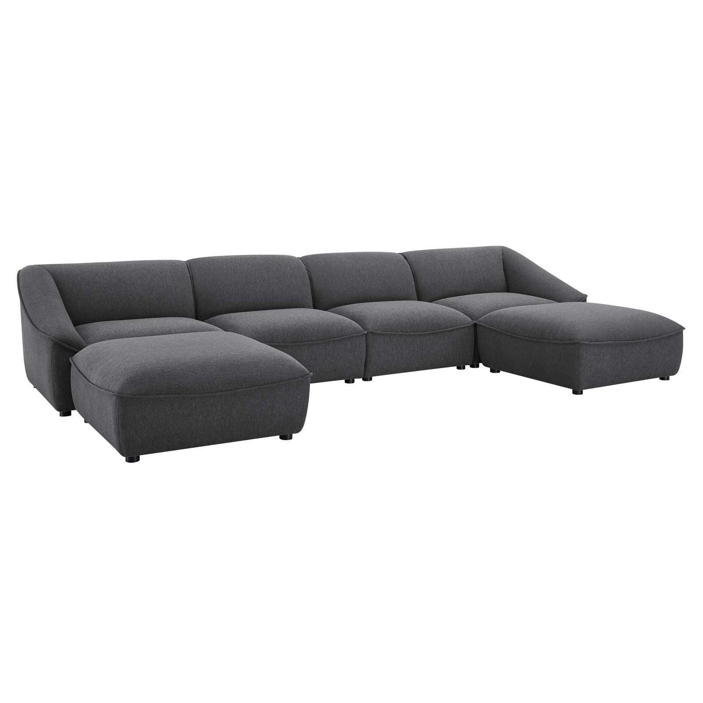 Modway Comprise 6-Piece Living Room Set FredCo