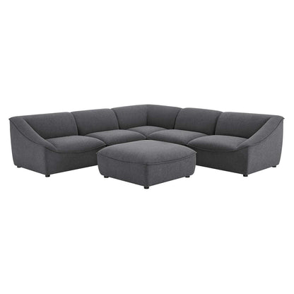 Modway Comprise 6-Piece Sectional Sofa FredCo