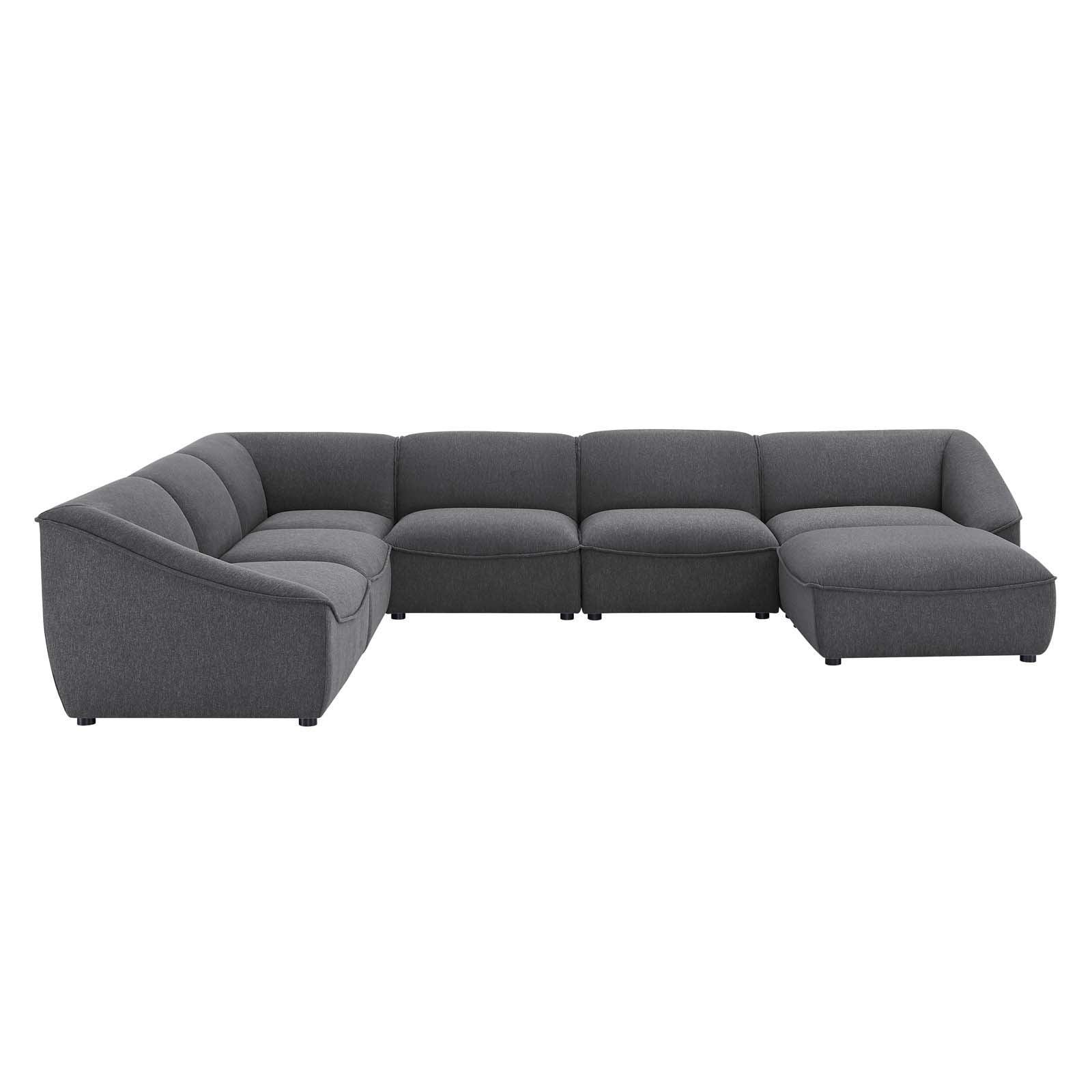 Modway Comprise 7-Piece Sectional Sofa FredCo