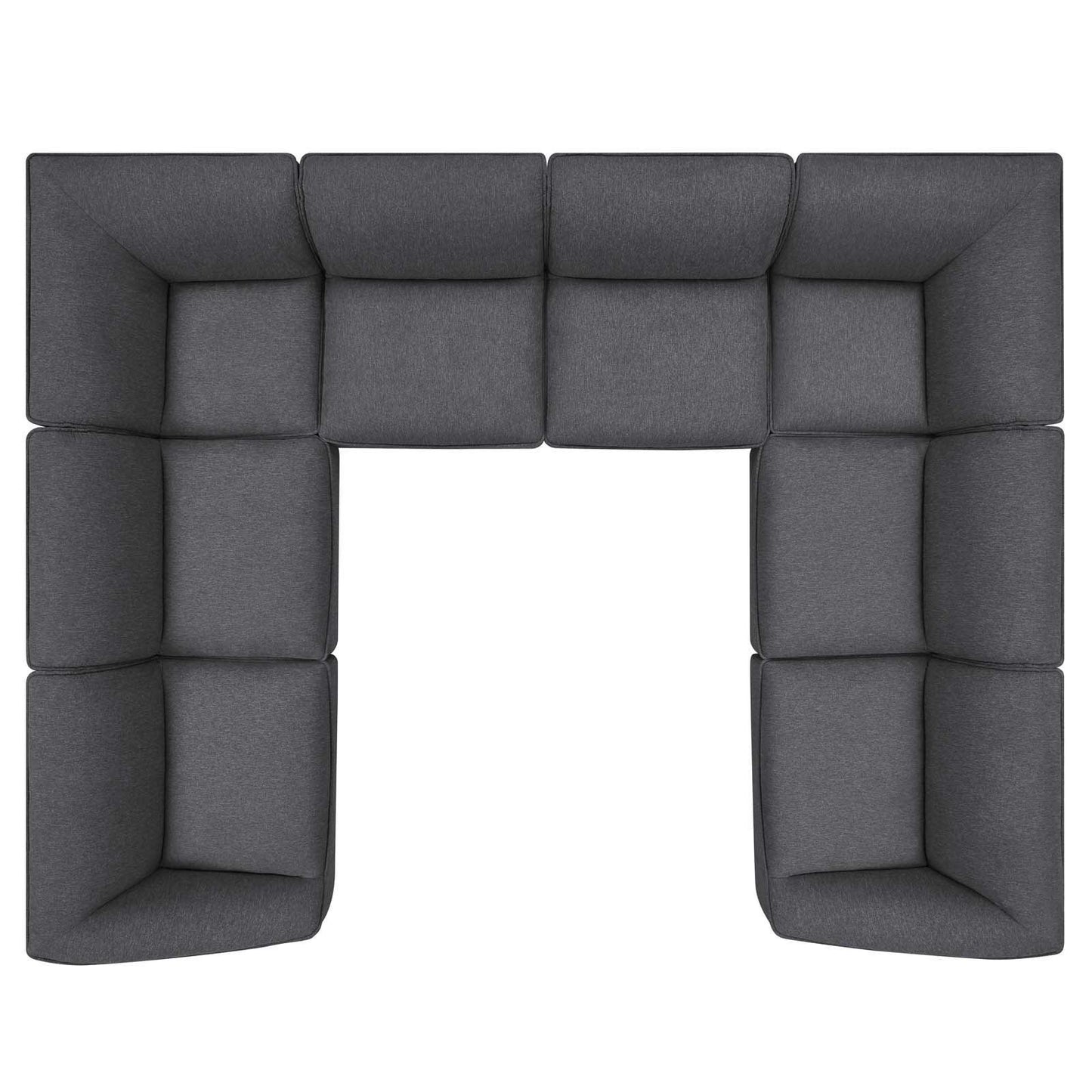 Modway Comprise 8-Piece Sectional Sofa FredCo