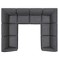 Modway Comprise 8-Piece Sectional Sofa FredCo