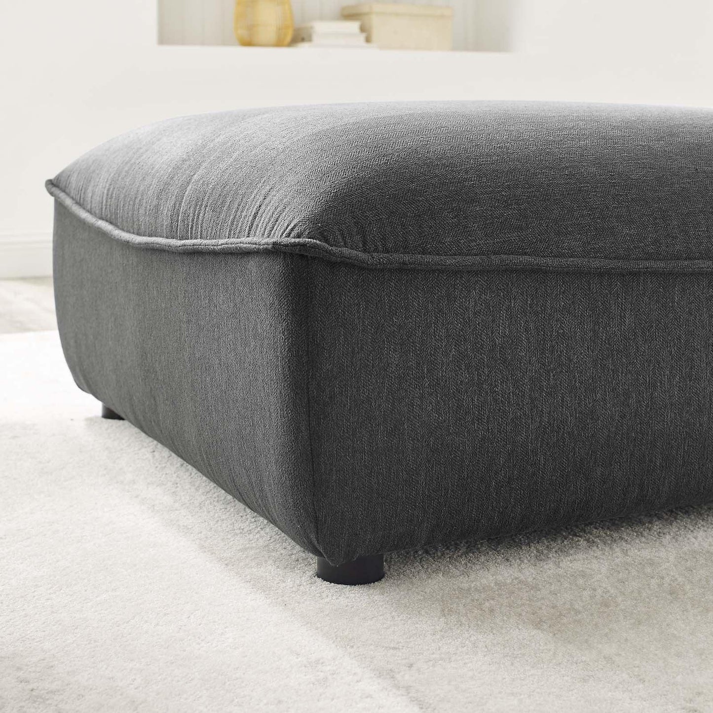 Modway Comprise Sectional Sofa Ottoman FredCo