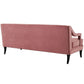 Modway Concur Button Tufted Performance Velvet Sofa FredCo
