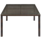 Modway Conduit 47" Outdoor Patio Wicker Rattan Dining Table FredCo