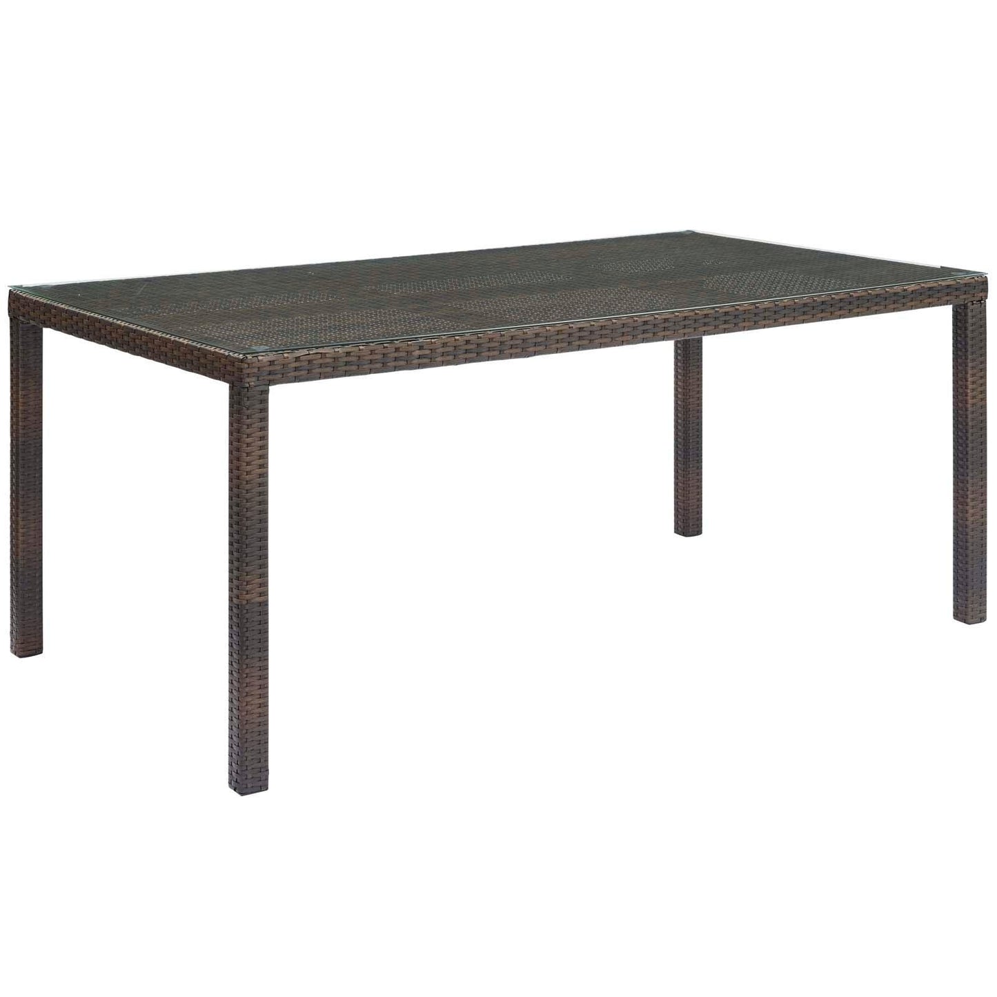 Modway Conduit 5 Piece Outdoor Patio Wicker Rattan Set, EEI-3892 FredCo