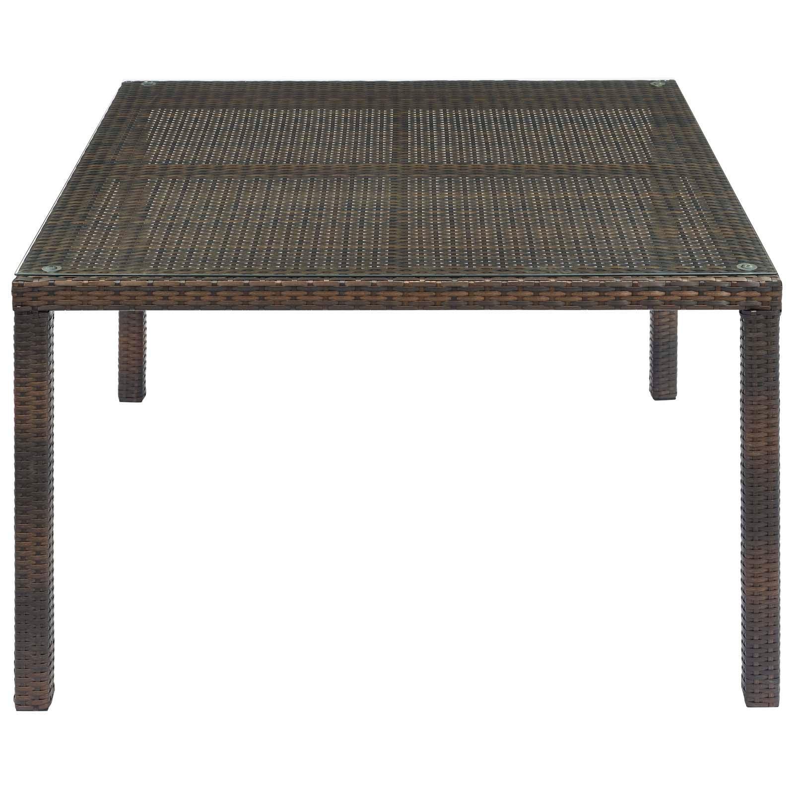 Modway Conduit 5 Piece Outdoor Patio Wicker Rattan Set, EEI-3893 FredCo