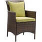 Modway Conduit Outdoor Patio Wicker Rattan Dining Armchair, EEI-2801 FredCo