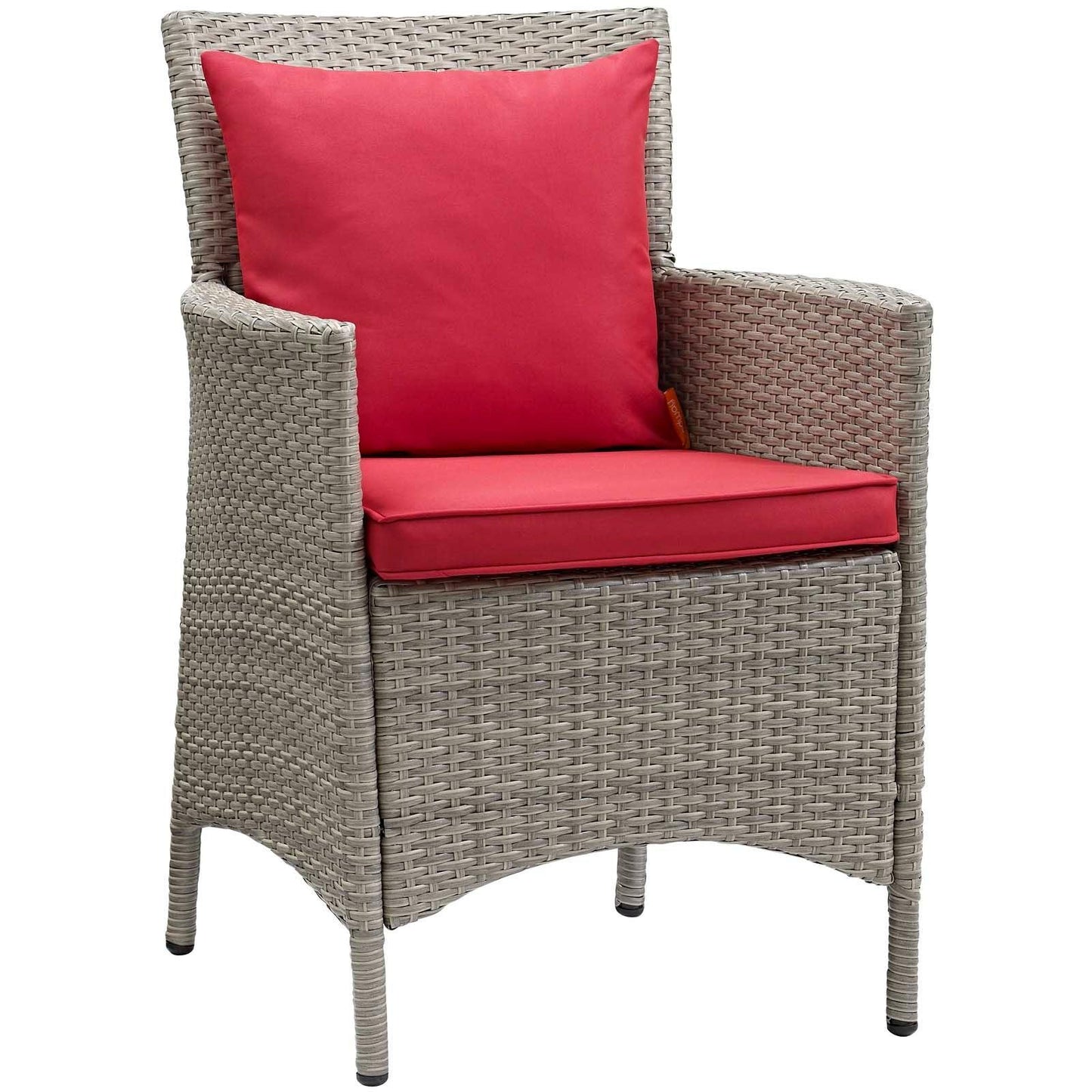Modway Conduit Outdoor Patio Wicker Rattan Dining Armchair, EEI-2802 FredCo