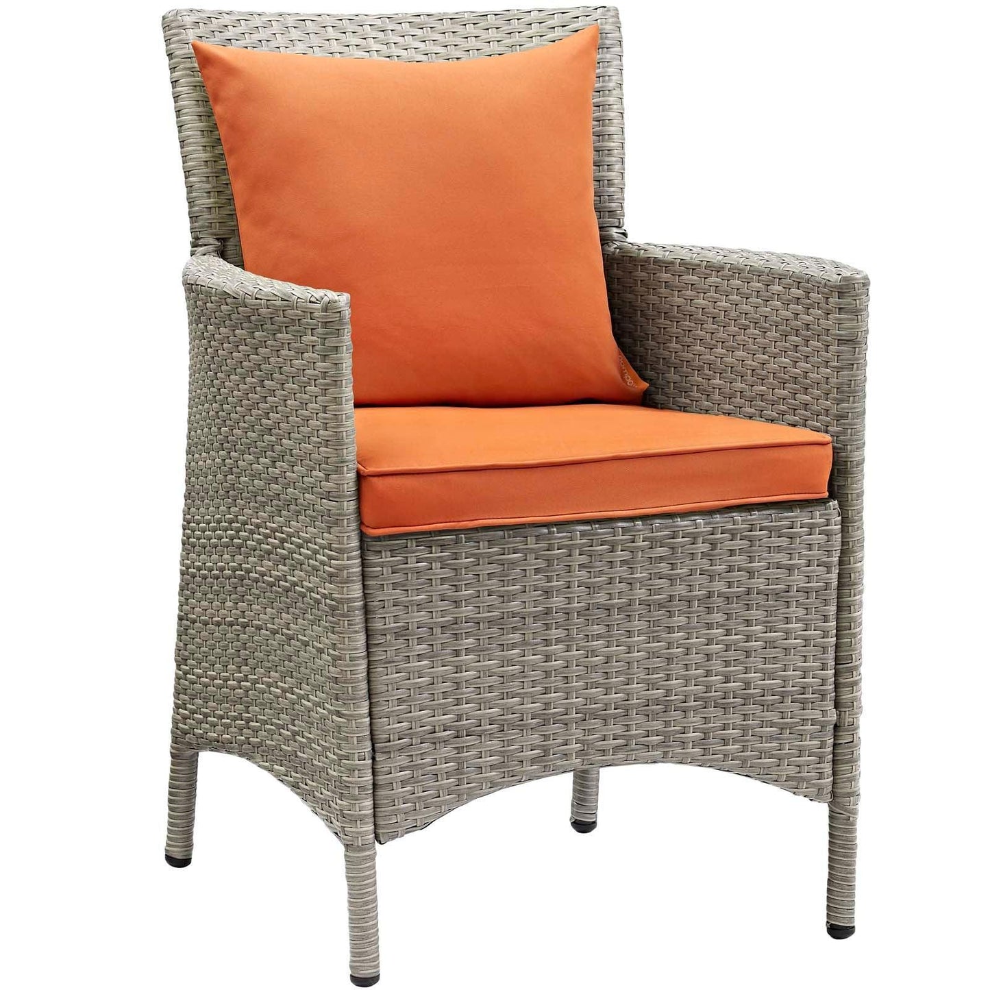 Modway Conduit Outdoor Patio Wicker Rattan Dining Armchair, EEI-2802 FredCo