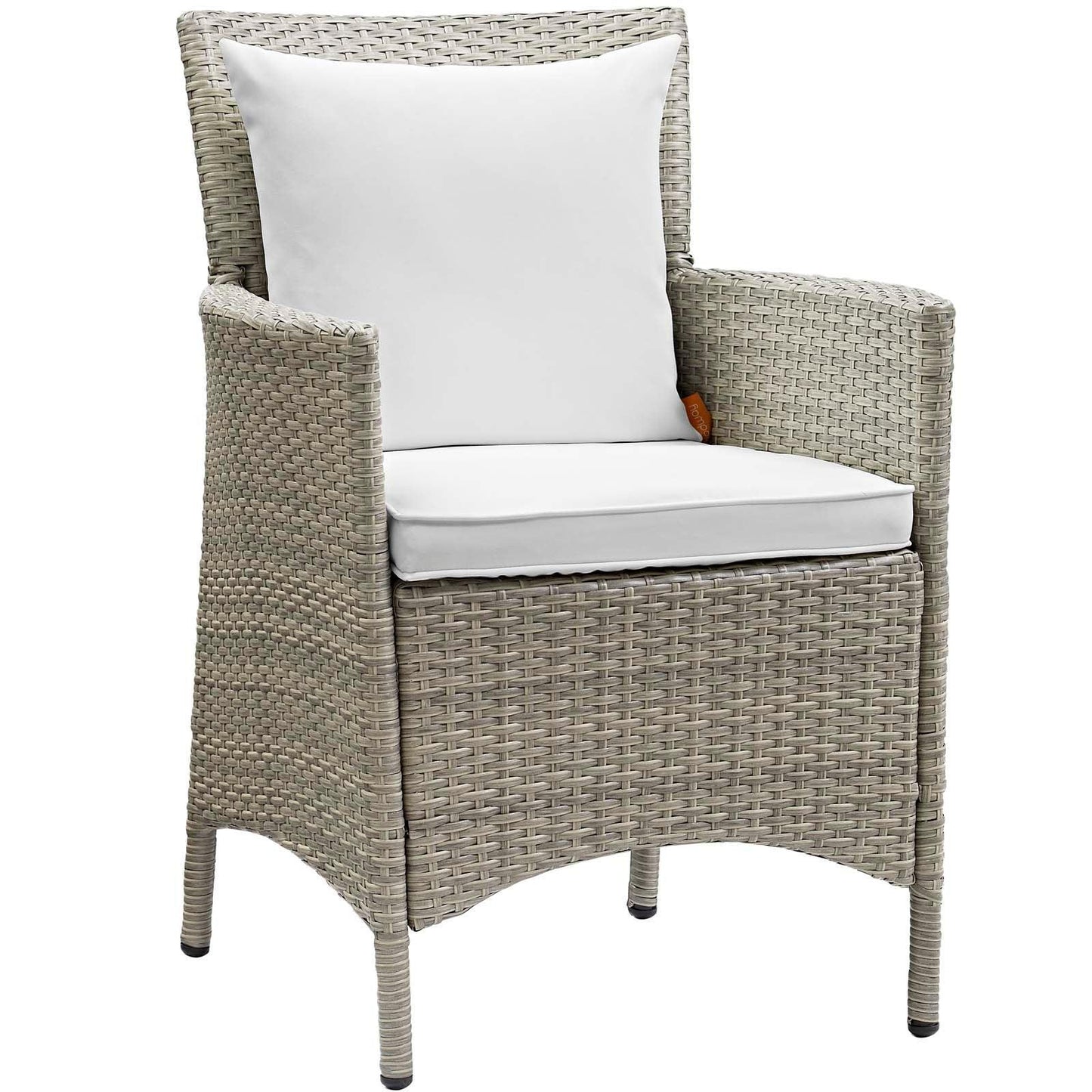 Modway Conduit Outdoor Patio Wicker Rattan Dining Armchair, EEI-2802 FredCo