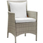 Modway Conduit Outdoor Patio Wicker Rattan Dining Armchair, EEI-2802 FredCo