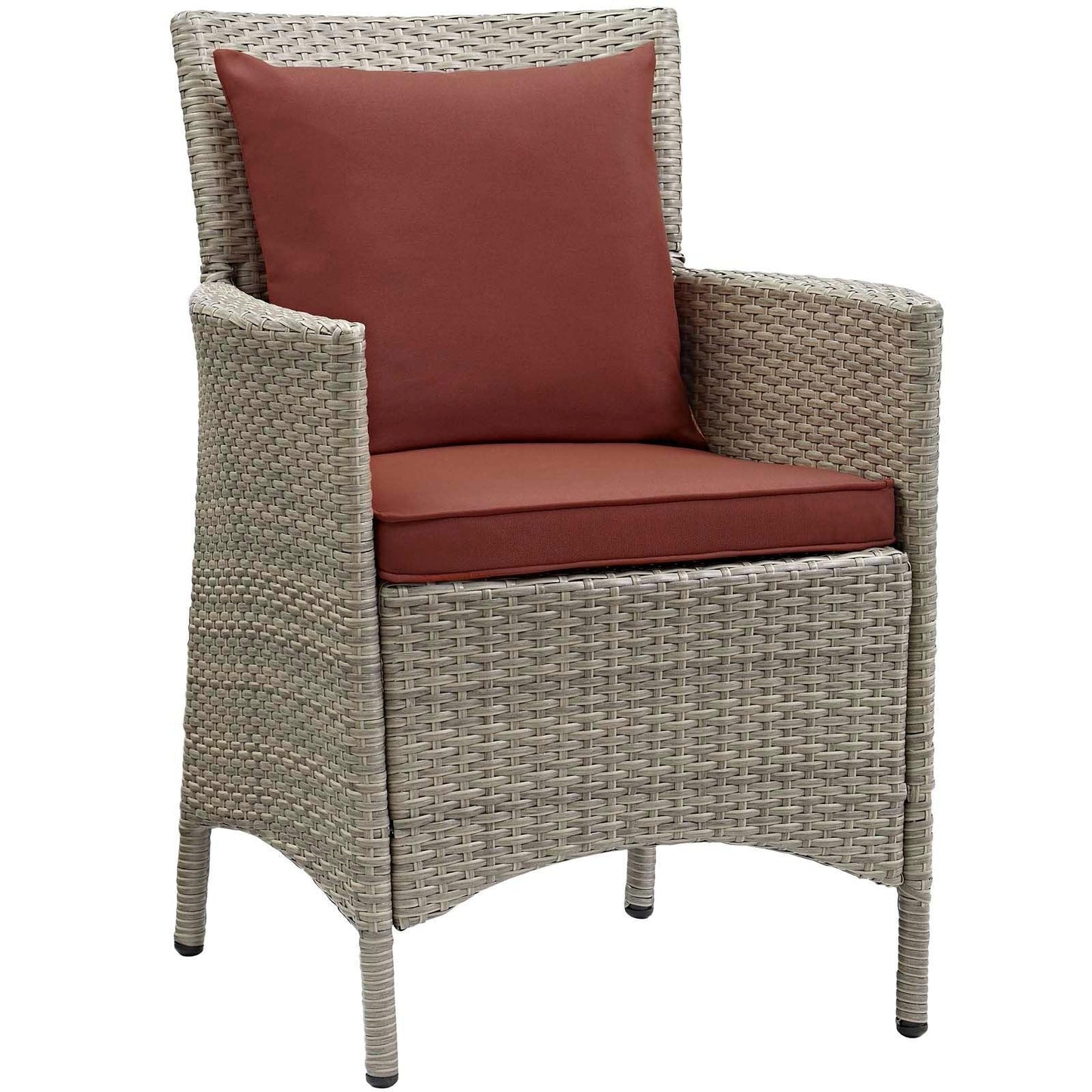Modway Conduit Outdoor Patio Wicker Rattan Dining Armchair, EEI-2802 FredCo