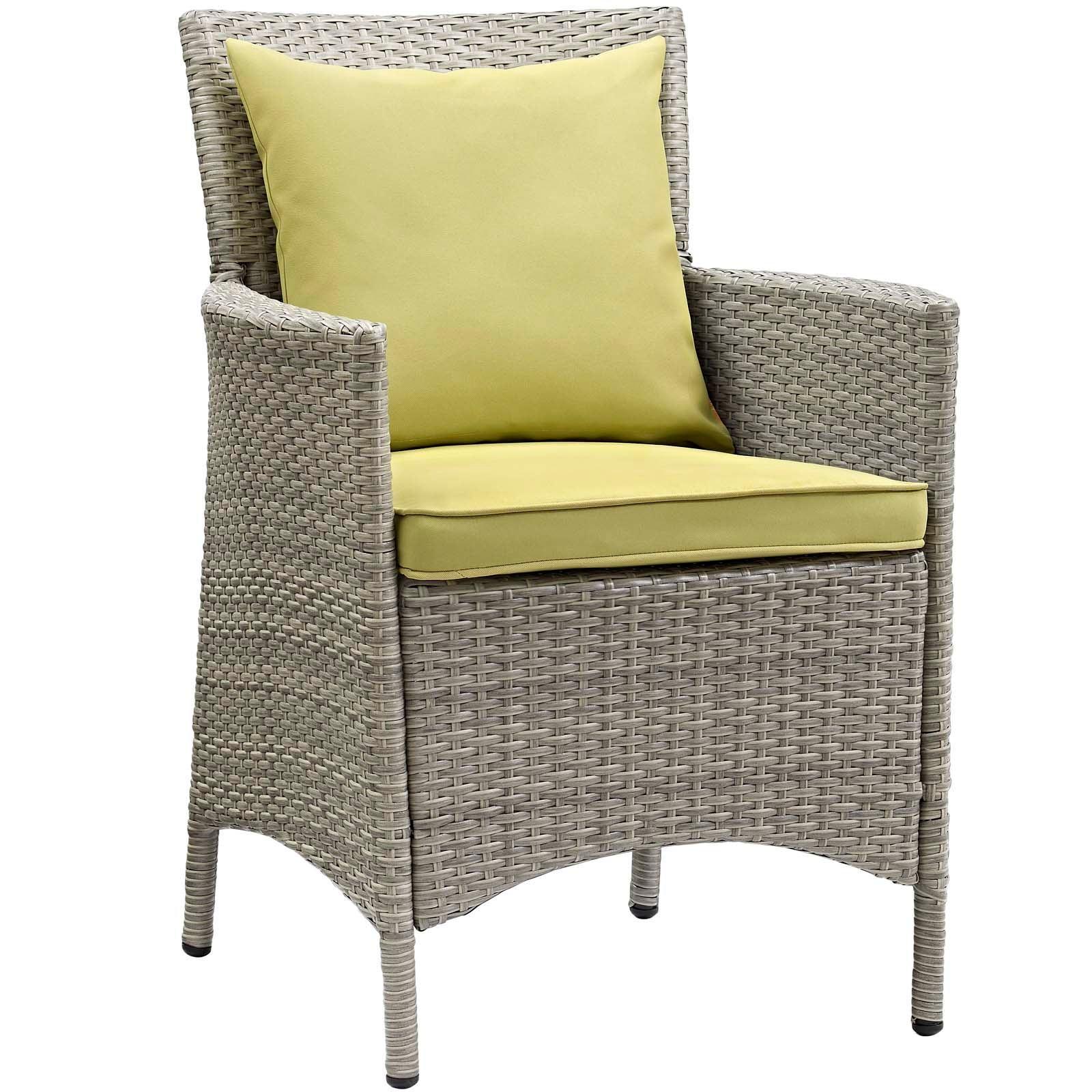 Modway Conduit Outdoor Patio Wicker Rattan Dining Armchair, EEI-2802 FredCo