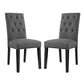 Modway Confer Dining Side Chair Fabric Set of 2 FredCo