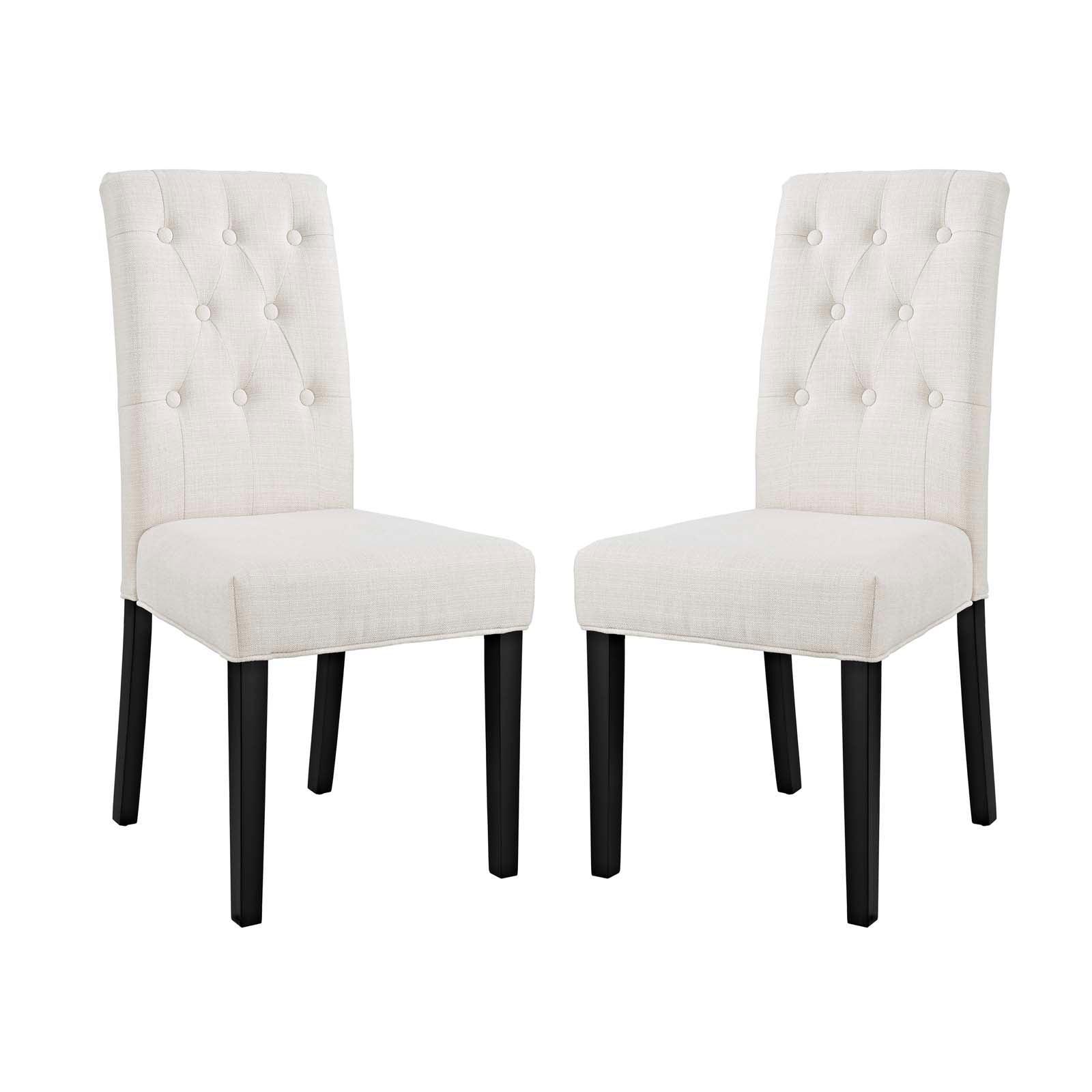 Modway Confer Dining Side Chair Fabric Set of 2 FredCo