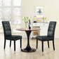 Modway Confer Dining Side Chair Vinyl Set of 2 FredCo