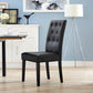Modway Confer Dining Vinyl Side Chair FredCo