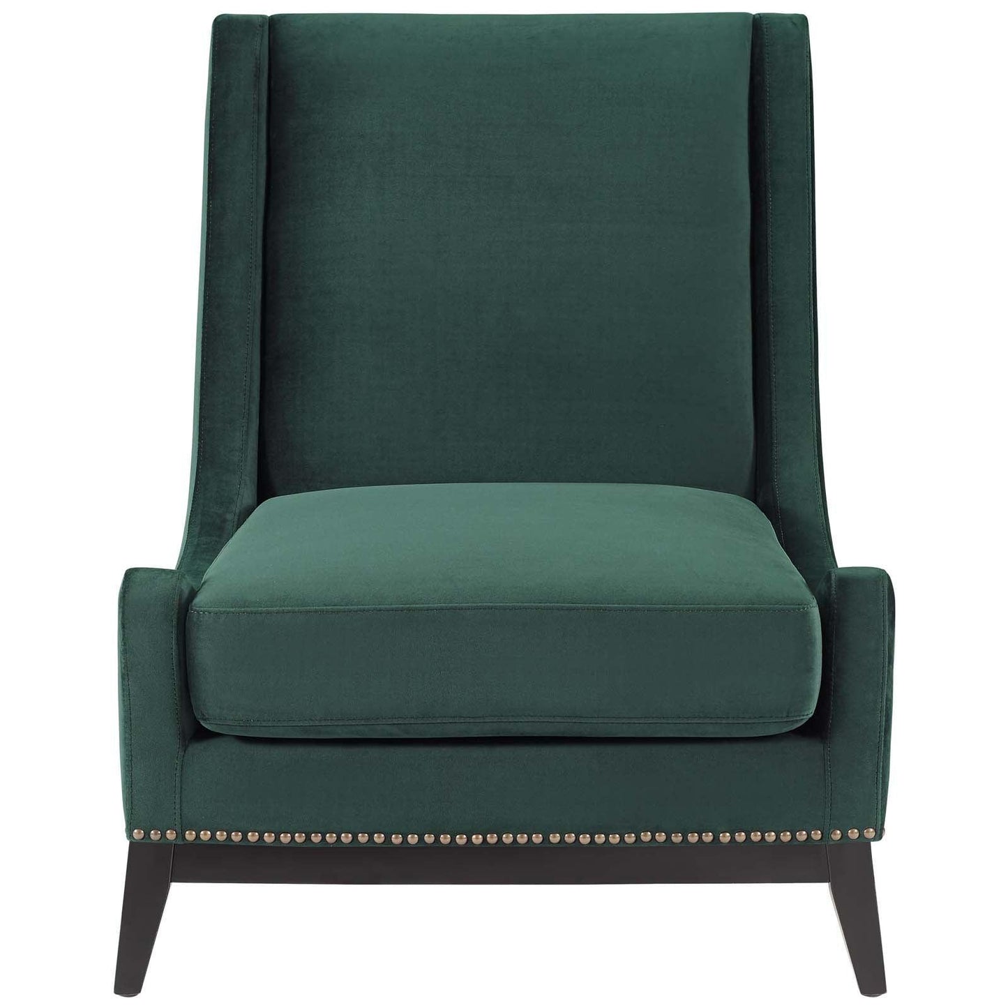 Modway Confident Accent Upholstered Performance Velvet Lounge Chair FredCo