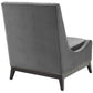 Modway Confident Lounge Chair Upholstered Performance Velvet Set of 2 FredCo