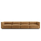 Modway Conjure Channel Tufted Performance Velvet 4-Piece Sofa FredCo
