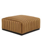 Modway Conjure Channel Tufted Performance Velvet 6-Piece Sectional FredCo