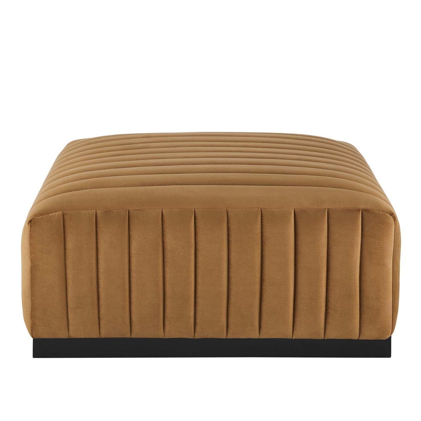 Modway Conjure Channel Tufted Performance Velvet Ottoman FredCo