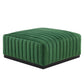 Modway Conjure Channel Tufted Performance Velvet Ottoman FredCo