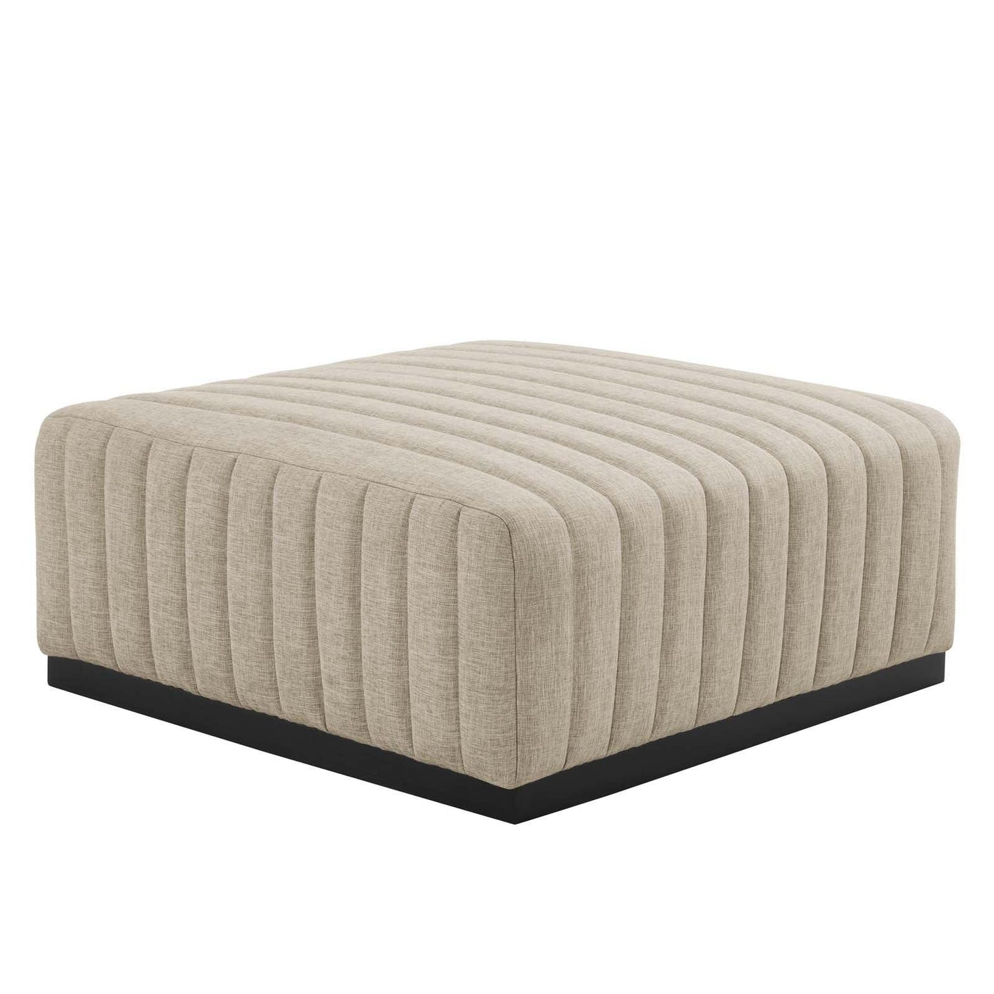 Modway Conjure Channel Tufted Upholstered Fabric 6-Piece Sectional Sofa FredCo