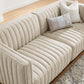 Modway Conjure Channel Tufted Upholstered Fabric Loveseat FredCo