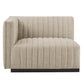 Modway Conjure Channel Tufted Upholstered Fabric Loveseat FredCo