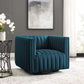 Modway Conjure Tufted Swivel Upholstered Armchair FredCo