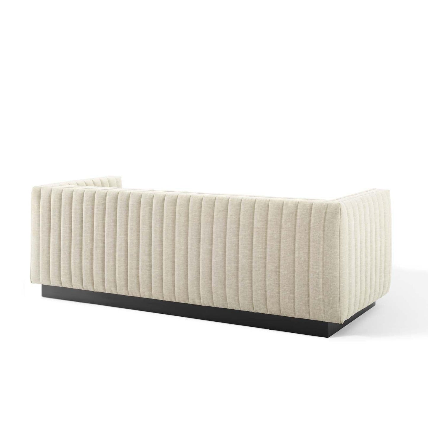 Modway Conjure Tufted Upholstered Fabric Sofa FredCo
