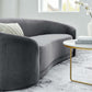 Modway Contessa Performance Velvet Sofa FredCo