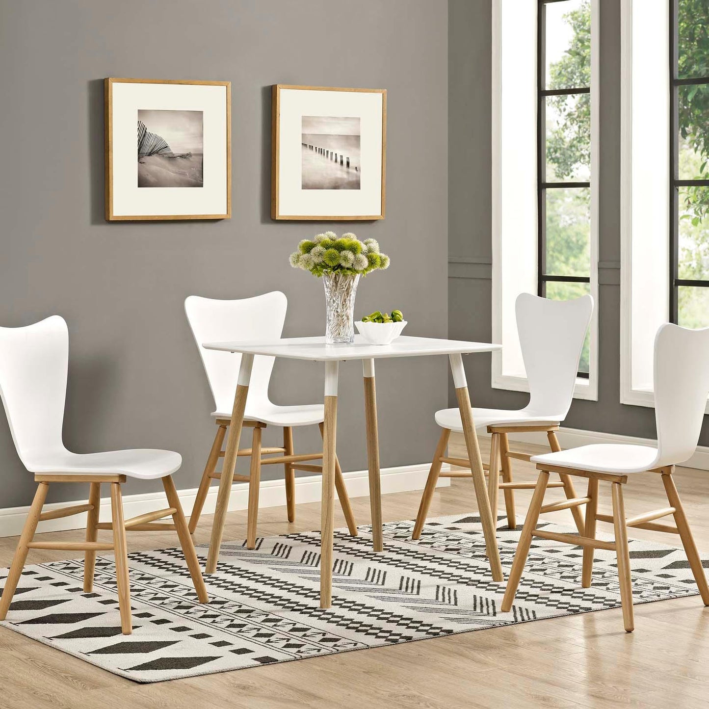 Modway Continuum 28" Square Dining Table FredCo